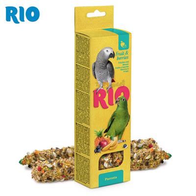 RIO Sticks for parrots with fruit and berries